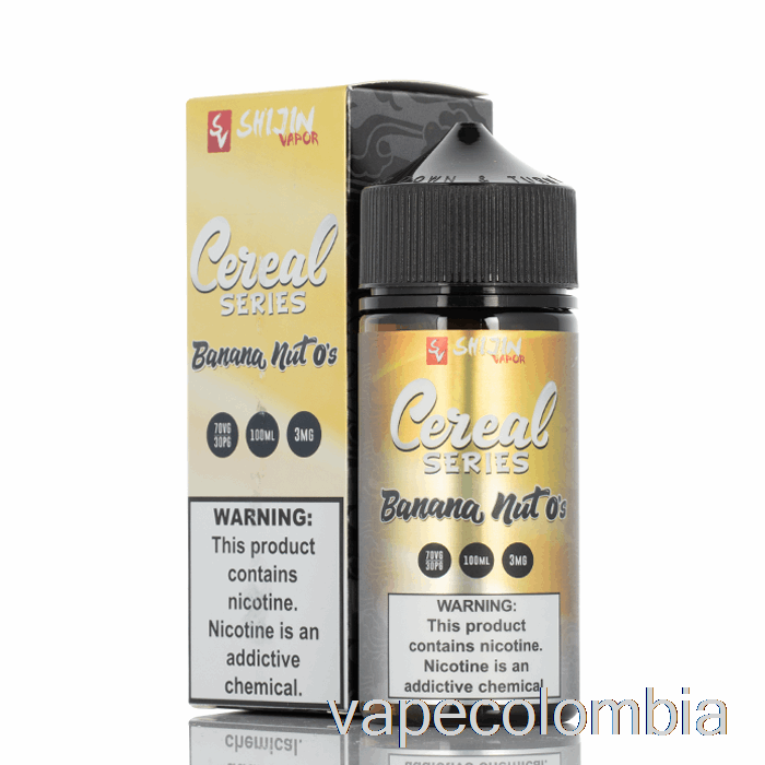 Vape Recargable Banana Nut O's - Serie Cereales - Shijin Vapor - 100ml 6mg